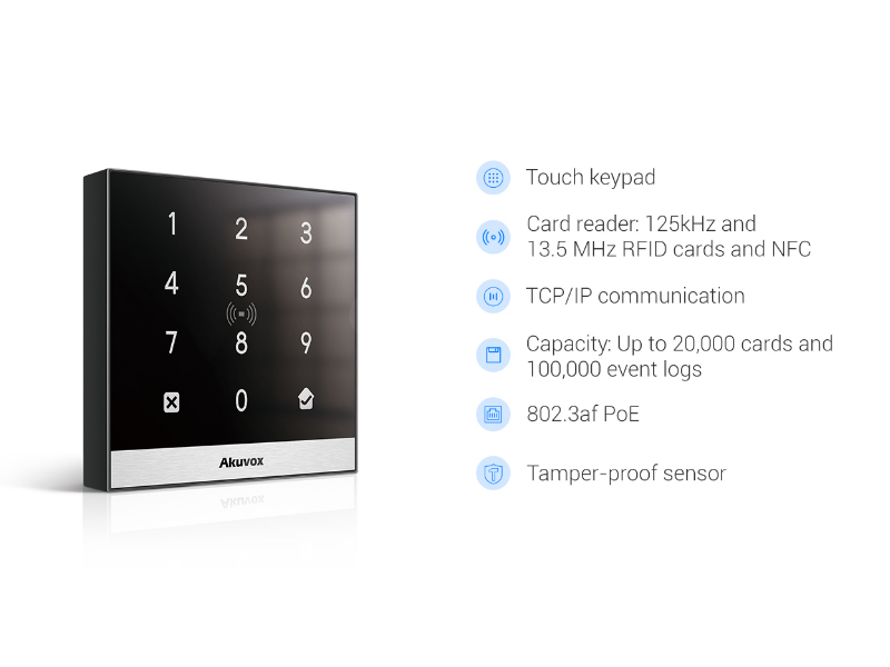 網路型密碼門禁機 Akuvox A02