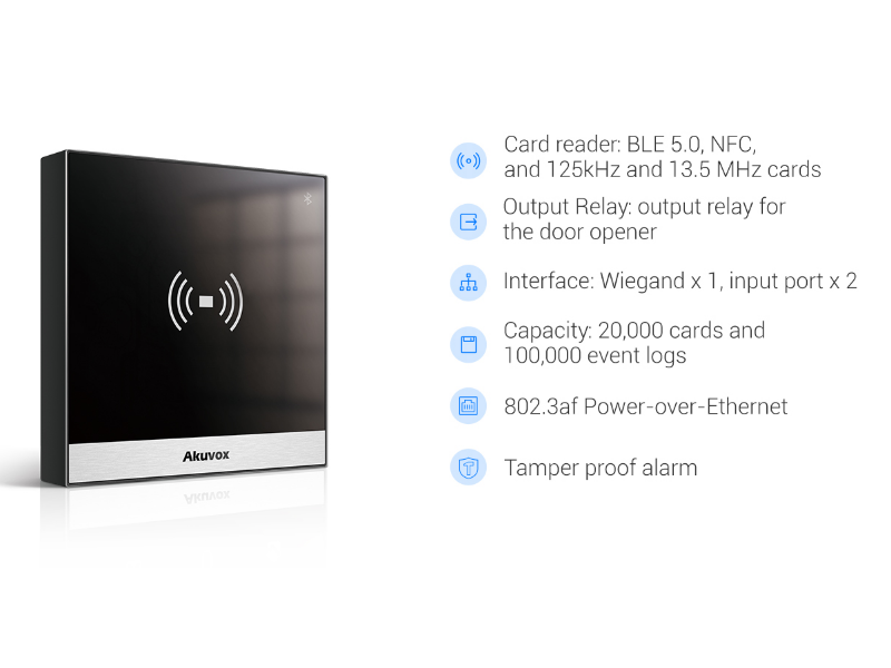 網路型藍芽門禁機 Akuvox A03